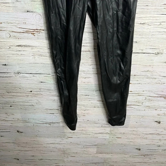Aritzia wilfred free faux black leather pants size 00 - Picture 2 of 8